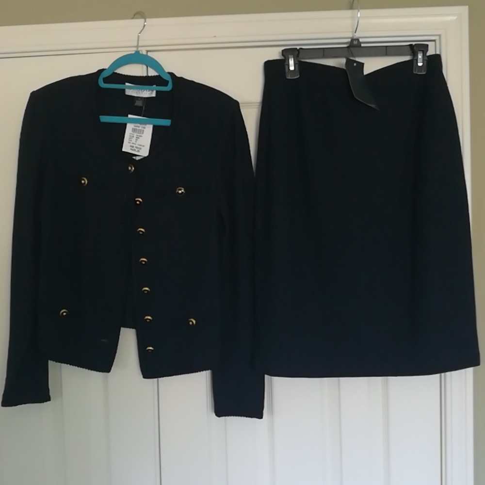 St John Black Suit Seperates